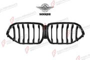 AUTHENTIC SOOQOO DRY CARBON SINGLE SLAT FRONT GRILLE for BMW X6 G06 PRE-LCI 2020 - 2023 Forza Performance custom fit buy OEM Style