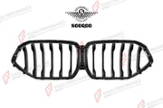 AUTHENTIC SOOQOO DRY CARBON SINGLE SLAT FRONT GRILLE for BMW X6M F96 PRE-LCI 2020 - 2023 Forza Performance custom fit buy OEM style design