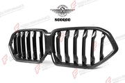 AUTHENTIC SOOQOO DRY CARBON SINGLE SLAT FRONT GRILLE for BMW X6M F96 PRE-LCI 2020 - 2023 Forza Performance custom fit buy OEM style design