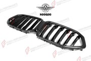 AUTHENTIC SOOQOO DRY CARBON SINGLE SLAT FRONT GRILLE for BMW X6M F96 PRE-LCI 2020 - 2023 Forza Performance custom fit buy OEM style design