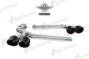 AUTHENTIC SOOQOO EXHAUST SYSTEM for BMW X3 G45 G48 2025+

Set includes:

Mid Pipe
Exhaust Tips
Material: Stainless Steel (Can be made of Titanium)

Production time: 10–15 days