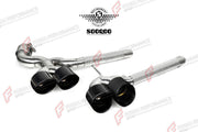 AUTHENTIC SOOQOO EXHAUST SYSTEM for BMW X3 G45 G48 2025+

Set includes:

Mid Pipe
Exhaust Tips
Material: Stainless Steel (Can be made of Titanium)

Production time: 10–15 days
