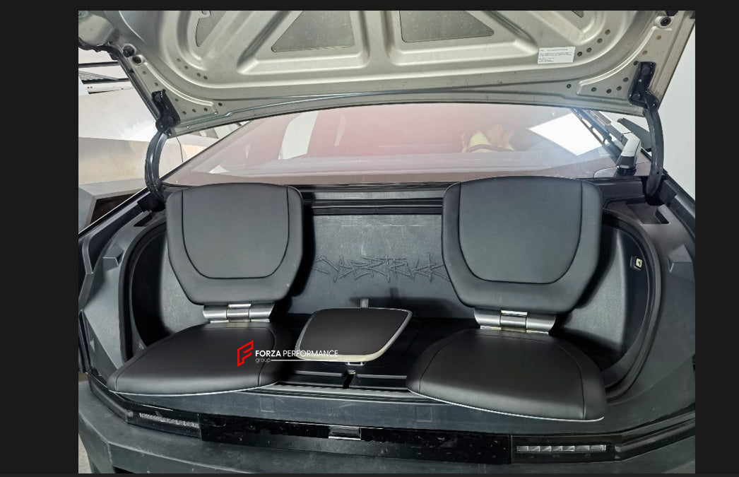 AUTO RETRACTABLE FOLDING FRONT TRUNK FRUNK SEATS for TESLA CYBERTRUCK 2024+

Set includes:

Auto Retractable Folding Trunk Frunk Seats

NOTE: Professional installation is required.


Contact us for pricing.