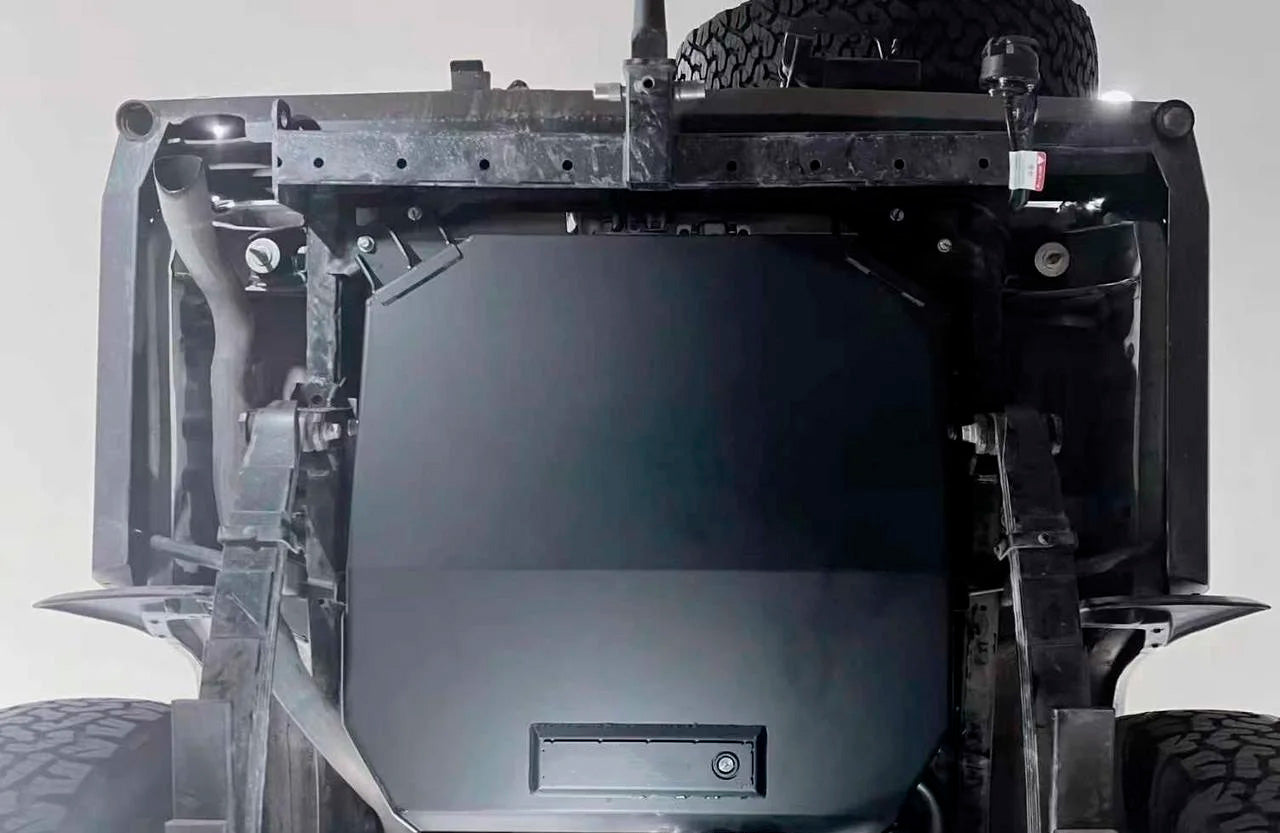 AUXILIARY FUEL GAS TANK for FORD RANGER

Set includes:

Gas Fuel Tank
Fuel Pump
Installation Manual

Material: Steel

Tank Capacity: 47 / 115 litre (30.3 /&nbsp; Gallon)

Note: Professional installation is required.

CONTACT US FOR PRICING