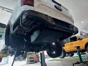 AUXILIARY FUEL GAS TANK for FORD RANGER

Set includes:

Gas Fuel Tank
Fuel Pump
Installation Manual

Material: Steel

Tank Capacity: 47 / 115 litre (30.3 /&nbsp; Gallon)

Note: Professional installation is required.

CONTACT US FOR PRICING