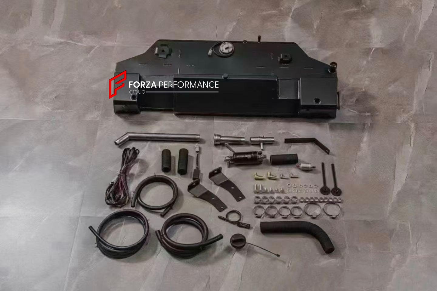 AUXILIARY FUEL GAS TANK for MERCEDES BENZ G CLASS G500 W463A W464 2018 - 2024

Set includes:

Gas Fuel Tank
Fuel Pump
Installation Manual

Material: Steel

Tank Capacity: 75 litre (19.81 Gallon)

Note: Professional installation is required.