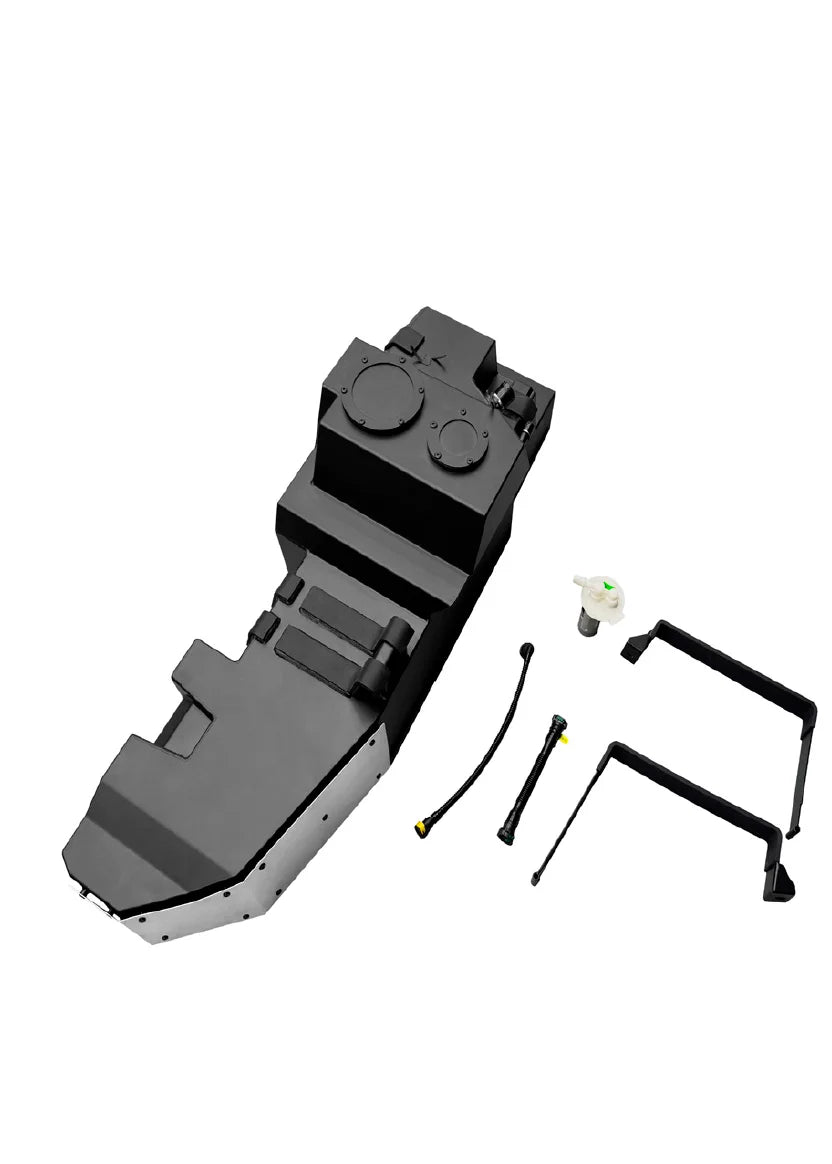 AUXILIARY FUEL GAS TANK for TOYOTA LAND CRUISER 300 LC300 2021+

Set includes:

Gas Fuel Tank
Fuel Pump
Installation Manual

Material: Steel

Tank Capacity: 110 litre (29 Gallon)

Note: Professional installation is required.