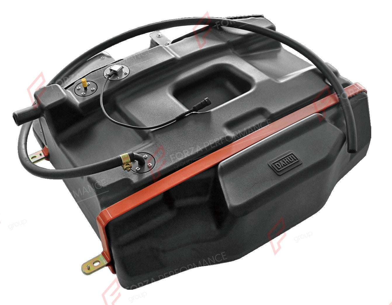 SPARE TIRE AUXILIARY LONG RANGE FUEL TANK SYSTEM 100L (EXTRA 26 GAL) EXTENDED RANGE for GWM CANNON (4-DOOR / JINGANG) 2022+
