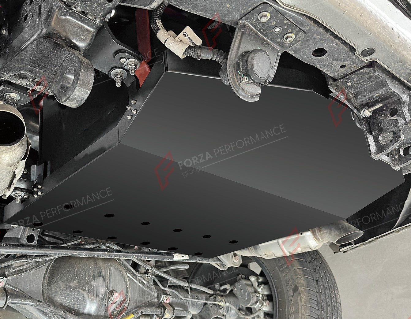SPARE TIRE AUXILIARY LONG RANGE FUEL TANK SYSTEM 100L (EXTRA 26 GAL) EXTENDED RANGE for GWM CANNON (4-DOOR / JINGANG) 2022+