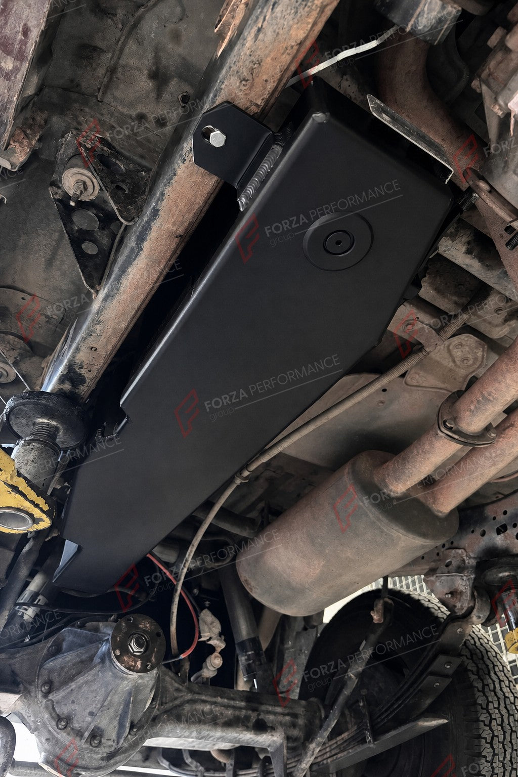 AUXILIARY LONG RANGE FUEL TANK SYSTEM 45L (EXTRA 12 GAL) EXTENDED RANGE for TOYOTA LAND CRUISER LC76 4.5T DIESEL 2007+