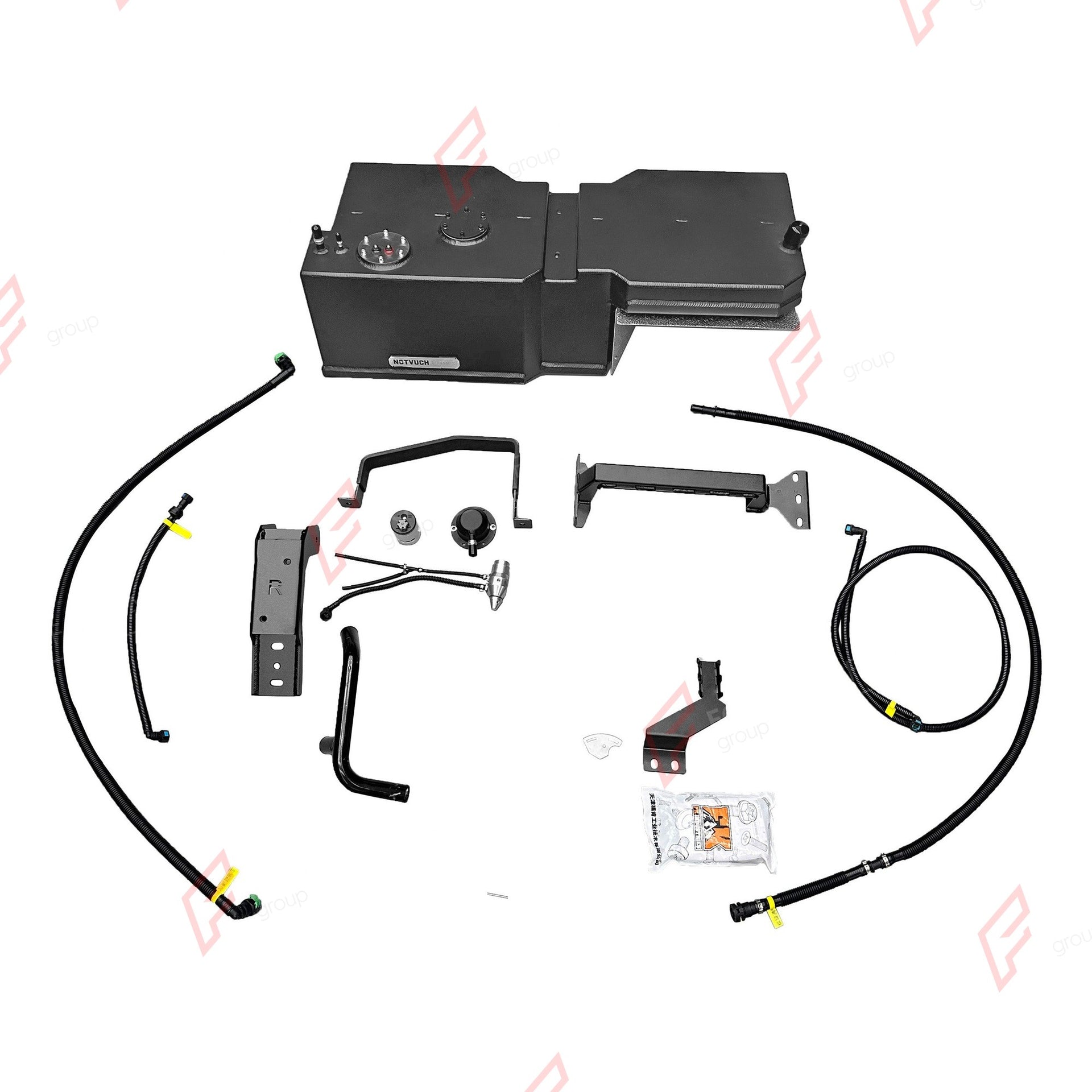 AUXILIARY LONG RANGE FUEL TANK SYSTEM 60L (EXTRA 16 GAL) EXTENDED RANGE for FORD BRONCO 2.7T GASOLINE (4-DOOR) 2021+