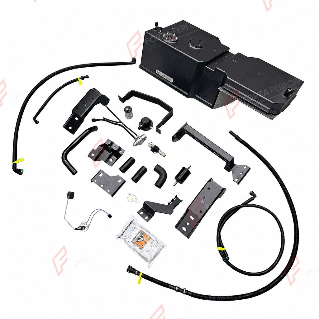 AUXILIARY LONG RANGE FUEL TANK SYSTEM 60L (EXTRA 16 GAL) EXTENDED RANGE for FORD BRONCO 2.7T GASOLINE (4-DOOR) 2021+