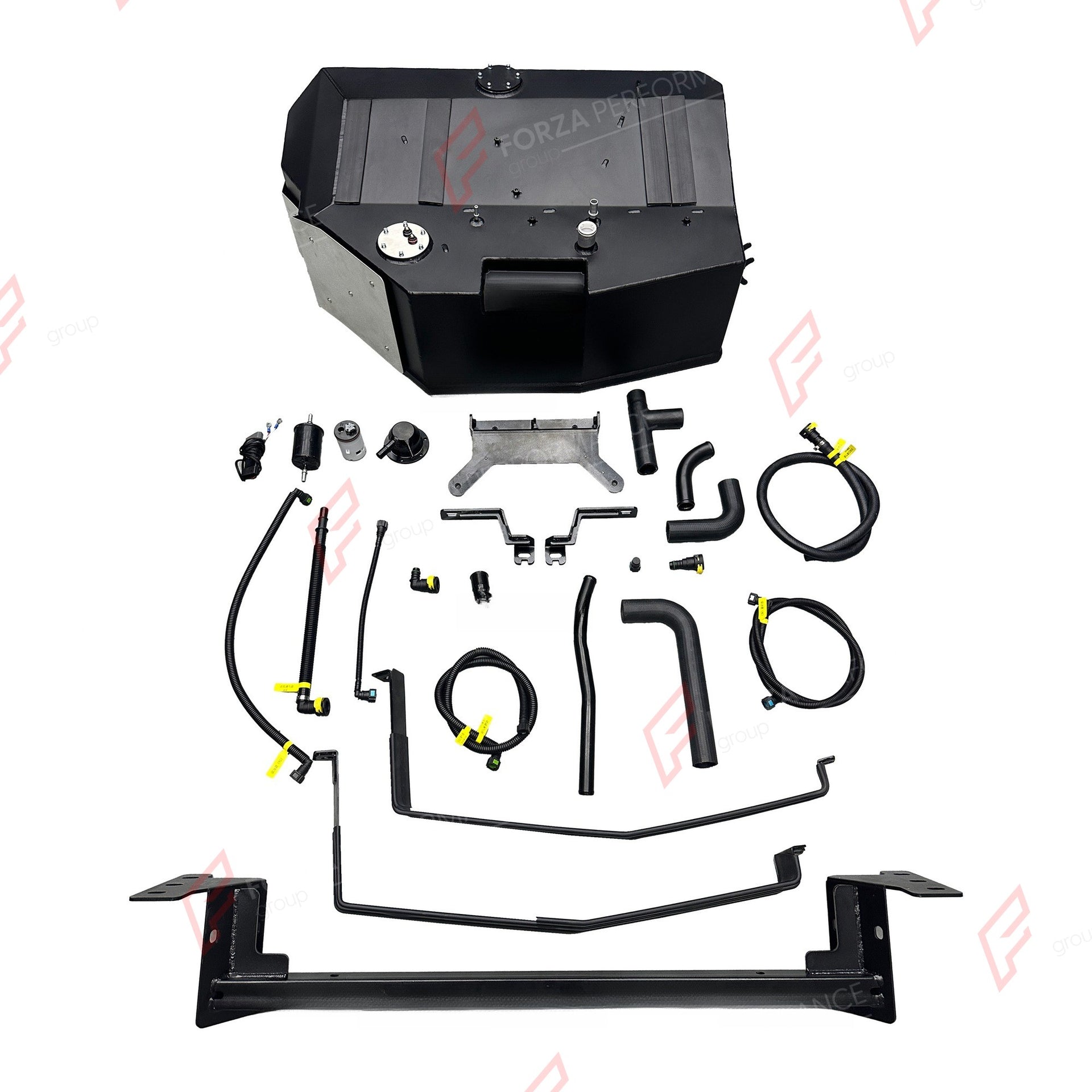 AUXILIARY LONG RANGE FUEL TANK SYSTEM 140L (EXTRA 37 GAL) EXTENDED RANGE for NISSAN PATROL Y63 3.5TT GASOLINE 2025+