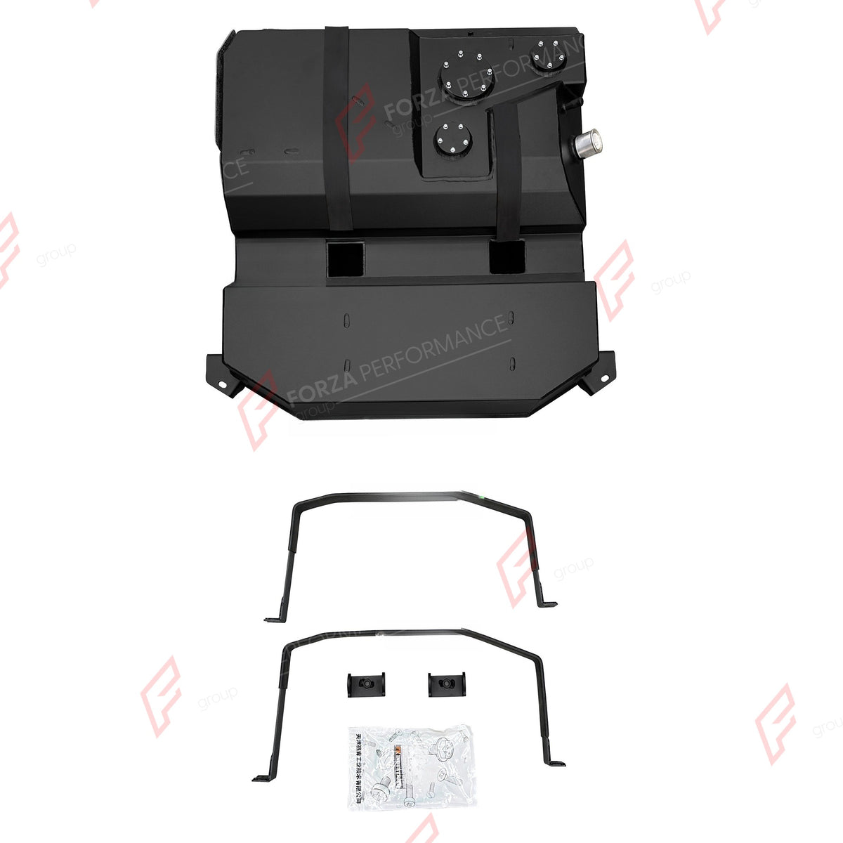 AUXILIARY LONG RANGE FUEL TANK SYSTEM 155L (EXTRA 41 GAL) EXTENDED RANGE for TOYOTA LAND CRUISER LC78 2.8T DIESEL 2015+