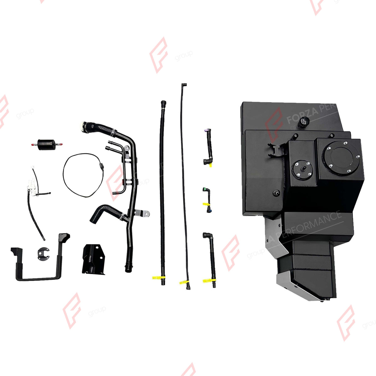 AUXILIARY LONG RANGE FUEL TANK SYSTEM 54L (EXTRA 14 GAL) EXTENDED RANGE for LEXUS LX700H 3.5TT (HEV/PETROL) 2024+