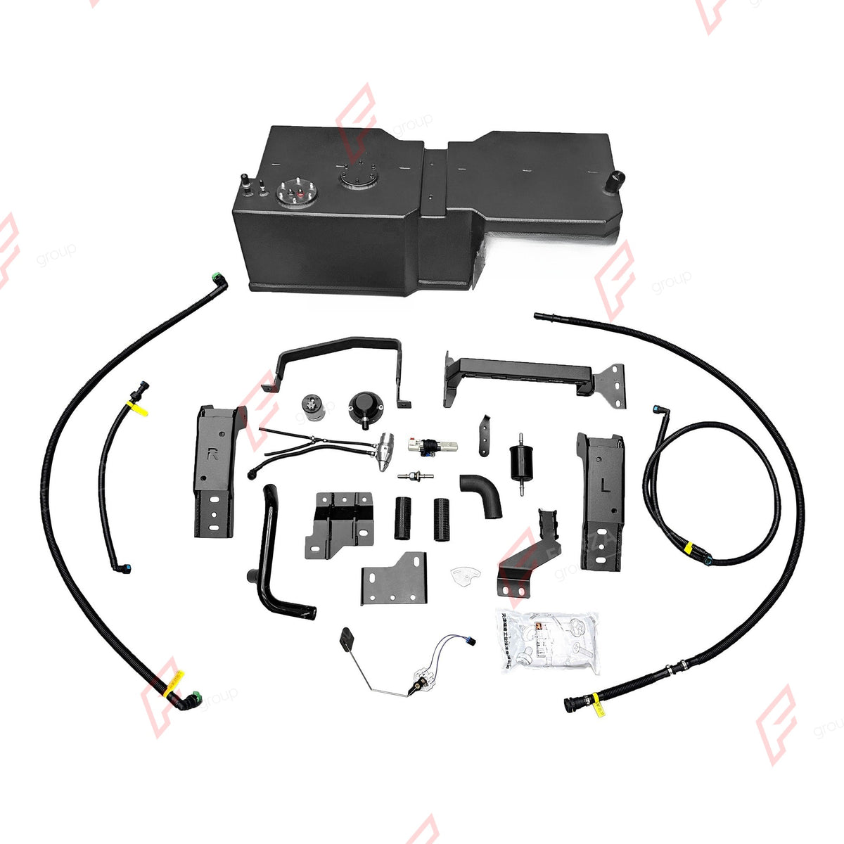 AUXILIARY LONG RANGE FUEL TANK SYSTEM 60L (EXTRA 16 GAL) EXTENDED RANGE for FORD BRONCO RAPTOR 3.0T GASOLINE 2021+