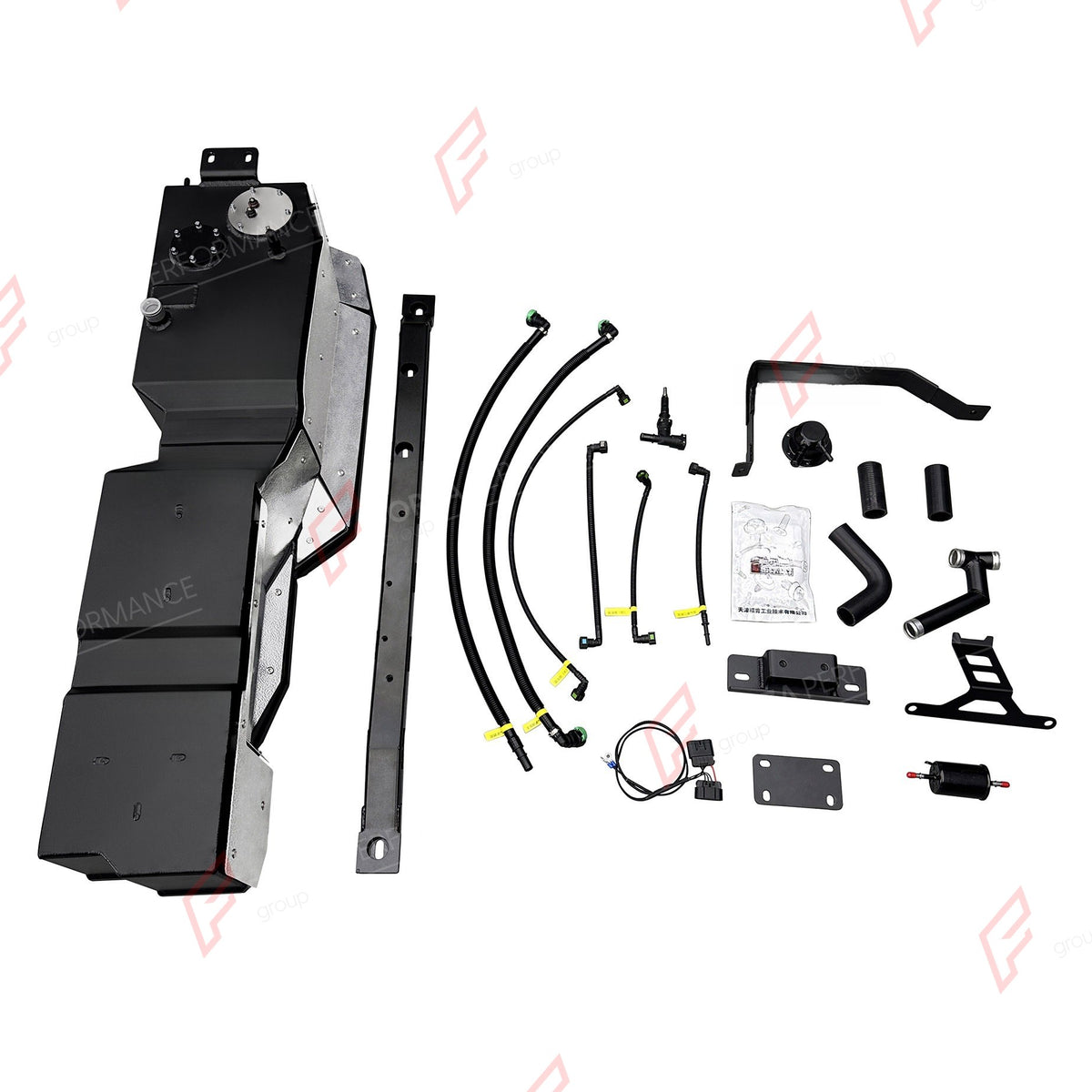 AUXILIARY LONG RANGE FUEL TANK SYSTEM 72L (EXTRA 19 GAL) EXTENDED RANGE for JEEP WRANGLER 2.0T PETROL (4-DOOR) 2018+