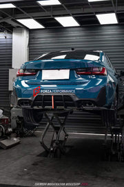 BODY AERO KIT for BMW 3-SERIES G20 LCI  Set includes:  Front Lip Side Skirts Rear Diffuser