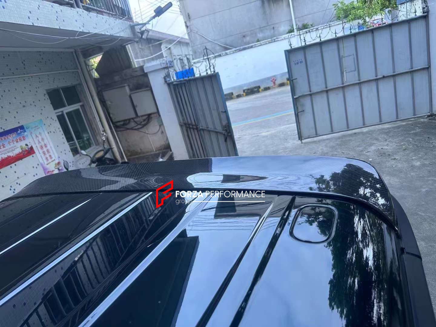 CARBON ROOF SPOILER for MERCEDES-BENZ G-CLASS W463A W464 G63 G500 G400 2018+  Set includes:  Roof Spoiler