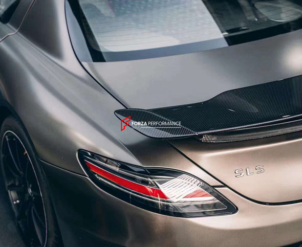 CARBON REAR T-WING SPOILER for MERCEDES-BENZ SLS AMG W197 2010 - 2015  Set includes:  Rear Spoiler