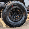 FORZA PERFORMANCE BEADLOCK FORGED WHEELS for JEEP WRANGLER RUBICON 2020 custom fit FUEL SURGE