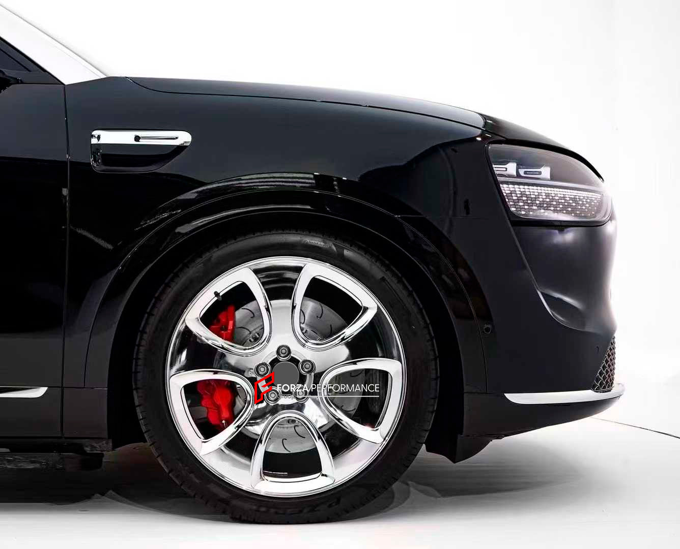 BIG BRAKE KIT BBK for AITO M9 2023+

Forza Performance Group offers various types of big brake kits, all types of aftermarket brake calipers, as well as genuine original brands of all types, such as AP Racing, Brembo, Akebono, AMG, M Performance, Audi, Porsche, Lamborghini, Toyota TRD, etc.

Current set includes:

2x Authentic AP Racing CP8520 6 Pot Front Brake Calipers
2x Authentic AP Racing CP8560 4 pot Rear Brake Calipers

2x Electric Parking Brake
2x Front Brake Discs 410 mm

2x Rear Brake Discs 380 mm
