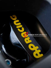BIG BRAKE KIT for LEXUS GX550 2023+

Forza Performance Group offers various types of big brake kits, all types of aftermarket brake calipers, as well as genuine original brands of all types, such as AP Racing, Brembo, Akebono, AMG, M Performance, Audi, Porsche, Lamborghini, Toyota TRD, etc.

Current set includes:

2x Authentic AP Racing CP9040 6 Pot Front Brake Calipers
2x Authentic AP Racing CP9202 4 pot Rear Brake Calipers

2x Electric Parking Brake
2x Front Brake Discs 355 mm

2x Rear Brake Discs 355 mm
