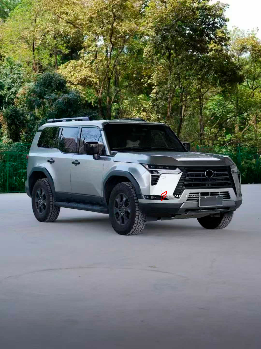 BIG BRAKE KIT for LEXUS GX550 2023+

Forza Performance Group offers various types of big brake kits, all types of aftermarket brake calipers, as well as genuine original brands of all types, such as AP Racing, Brembo, Akebono, AMG, M Performance, Audi, Porsche, Lamborghini, Toyota TRD, etc.

Current set includes:

2x Authentic AP Racing CP9040 6 Pot Front Brake Calipers
2x Authentic AP Racing CP9202 4 pot Rear Brake Calipers

2x Electric Parking Brake
2x Front Brake Discs 355 mm

2x Rear Brake Discs 355 mm
