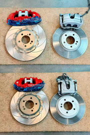 BIG BRAKE KIT BBK for MERCEDES-BENZ G-CLASS G550 G500 W465 2024+

Forza Performance Group offers various types of big brake kits, all types of aftermarket brake calipers, as well as genuine original brands of all types, such as AP Racing, Brembo, Akebono, AMG, M Performance, Audi, Porsche, Lamborghini, Toyota TRD, etc.

Current set includes:

2x&nbsp;Authentic AP Racing CP8520 6 Pot&nbsp;Front Brake Calipers
2x&nbsp;Authentic AP Racing CP8560 4 pot&nbsp;Rear Brake Calipers

2x Electric Parking Brake
2x Fron