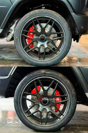 BIG BRAKE KIT BBK for MERCEDES-BENZ G-CLASS G550 G500 W465 2024+

Forza Performance Group offers various types of big brake kits, all types of aftermarket brake calipers, as well as genuine original brands of all types, such as AP Racing, Brembo, Akebono, AMG, M Performance, Audi, Porsche, Lamborghini, Toyota TRD, etc.

Current set includes:

2x&nbsp;Authentic AP Racing CP8520 6 Pot&nbsp;Front Brake Calipers
2x&nbsp;Authentic AP Racing CP8560 4 pot&nbsp;Rear Brake Calipers

2x Electric Parking Brake
2x Fron