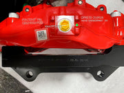 Forza Performance Group offers various types of big brake kits, all types of aftermarket brake calipers, as well as genuine original brands of all types, such as AP Racing, Brembo, Akebono, AMG, M Performance, Audi, Porsche, Lamborghini, Toyota TRD, etc.

In the photos above you can see an installed Forza Performance Group set of large front brakes for the MERCEDES-BENZ GLE 53 AMG X167 FACELIFT 2023 with 410 mm / 380 mm brake discs.

Current set includes:

2x Authentic AP Racing CP9571 6 Pot&nbsp;Front Brak
