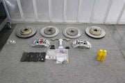 BIG BRAKE KIT BBK for TESLA MODEL Y JUNIPER 2025+

Forza Performance Group offers various types of big brake kits, all types of aftermarket brake calipers, as well as genuine original brands of all types, such as AP Racing, Brembo, Akebono, AMG, M Performance, Audi, Porsche, Lamborghini, Toyota TRD, etc.

Current set includes:

2x Authentic AP Racing CP9560 6 Pot Front Brake Calipers

2x Front Brake Discs 390 mm

2x Rear Brake Discs 370 mm
2x Brake Caliper Adapters
2x Brake Pads


PLEASE INCLUDE YOUR VIN, M