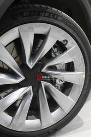 BIG BRAKE KIT BBK for TESLA MODEL Y JUNIPER 2025+

Forza Performance Group offers various types of big brake kits, all types of aftermarket brake calipers, as well as genuine original brands of all types, such as AP Racing, Brembo, Akebono, AMG, M Performance, Audi, Porsche, Lamborghini, Toyota TRD, etc.

Current set includes:

2x Authentic AP Racing CP9560 6 Pot Front Brake Calipers

2x Front Brake Discs 390 mm

2x Rear Brake Discs 370 mm
2x Brake Caliper Adapters
2x Brake Pads


PLEASE INCLUDE YOUR VIN, M
