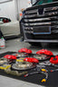 BIG BRAKE KIT BBK for TOYOTA ALPHARD AH40 2023+

Forza Performance Group offers various types of big brake kits, all types of aftermarket brake calipers, as well as genuine original brands of all types, such as AP Racing, Brembo, Akebono, AMG, M Performance, Audi, Porsche, Lamborghini, Toyota TRD, etc.

Current set includes:

2x Authentic AP Racing CP9571 6 Pot Front Brake Calipers
2x Authentic AP Racing CP9542 4 pot Rear Brake Calipers
2x Front Brake Discs 390 mm

2x Rear Brake Discs 380 mm
4x Brake Calipe