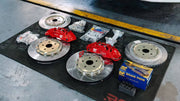 BIG BRAKE KIT BBK for TOYOTA ALPHARD AH40 2023+

Forza Performance Group offers various types of big brake kits, all types of aftermarket brake calipers, as well as genuine original brands of all types, such as AP Racing, Brembo, Akebono, AMG, M Performance, Audi, Porsche, Lamborghini, Toyota TRD, etc.

Current set includes:

2x Authentic AP Racing CP9561 6 Pot Front Brake Calipers
2x Authentic AP Racing CP9542 4 pot Rear Brake Calipers
2x Electric Parking Brake
2x Front Brake Discs 390 mm

2x Rear Brake Di