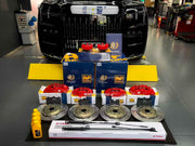 BIG BRAKE KIT BBK for ZEEKR 009 2022+

Forza Performance Group offers various types of big brake kits, all types of aftermarket brake calipers, as well as genuine original brands of all types, such as AP Racing, Brembo, Akebono, AMG, M Performance, Audi, Porsche, Lamborghini, Toyota TRD, etc.

Current set includes:

2x Authentic AP Racing CP9560 6 Pot Front Brake Calipers
2x Authentic AP Racing CP9542 4 pot Rear Brake Calipers

2x Electric Parking Brake
2x Front Brake Discs 390 mm

2x Rear Brake Discs 380 m