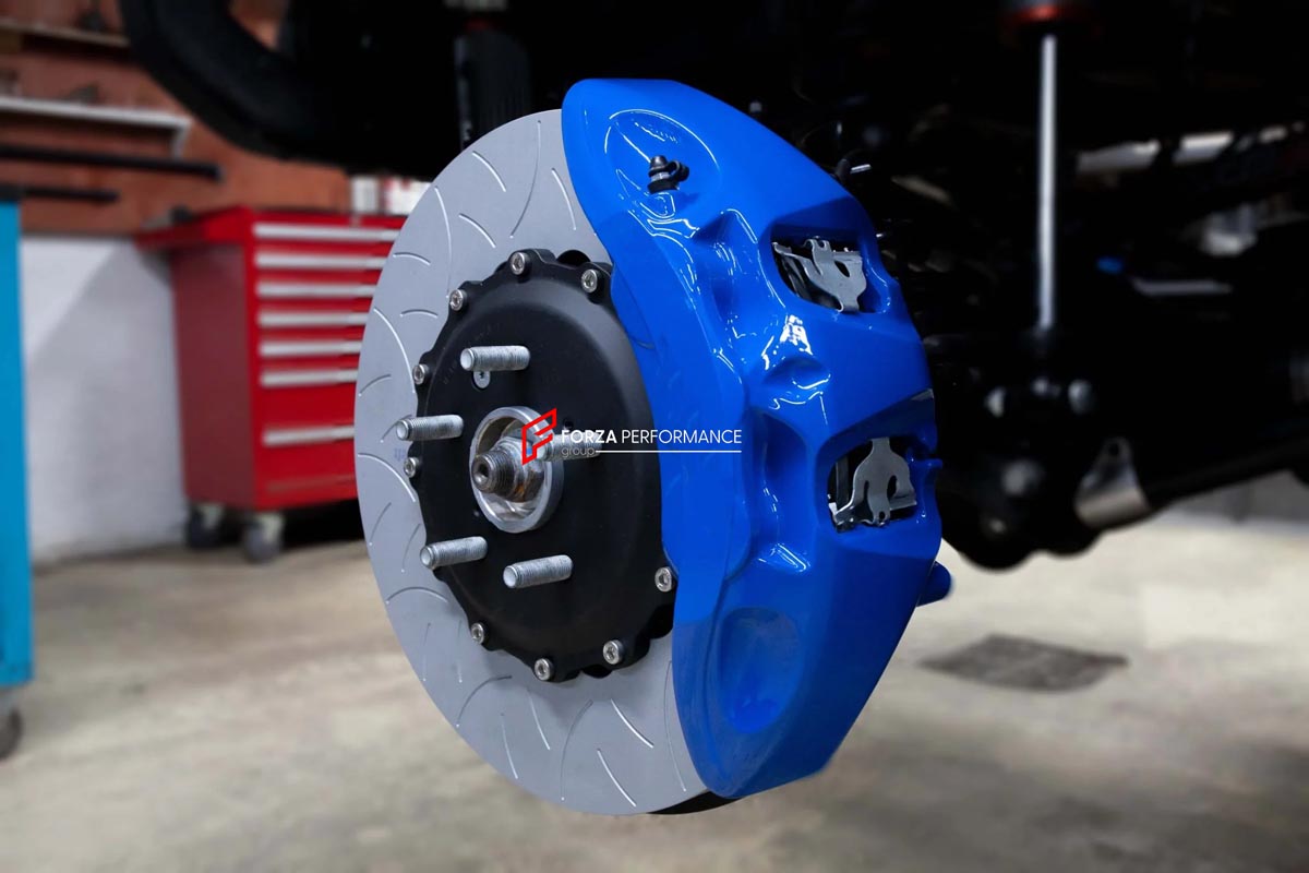 BIG BRAKE KIT for BIG BRAKE KIT for JEEP WRANGLER JL 2018+

Forza Performance Group offers various types of big brake kits, all types of aftermarket brake calipers, as well as genuine original brands of all types, such as AP Racing, Brembo, Akebono, AMG, M Performance, Audi, Porsche, Lamborghini, Toyota TRD, etc.

Current set includes:

2x Authentic Akebono 8N 6 Pot Front Brake Calipers
2x 4 pot Rear Brake Calipers
2x Front Brake Discs 410 mm

2x Rear Brake Discs 402 mm
2x Brake Caliper Adapters
2x Brake Pa