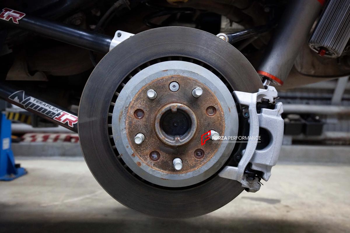 BIG BRAKE KIT for BIG BRAKE KIT for JEEP WRANGLER JL 2018+

Forza Performance Group offers various types of big brake kits, all types of aftermarket brake calipers, as well as genuine original brands of all types, such as AP Racing, Brembo, Akebono, AMG, M Performance, Audi, Porsche, Lamborghini, Toyota TRD, etc.

Current set includes:

2x Authentic Akebono 8N 6 Pot Front Brake Calipers
2x 4 pot Rear Brake Calipers
2x Front Brake Discs 410 mm

2x Rear Brake Discs 402 mm
2x Brake Caliper Adapters
2x Brake Pa