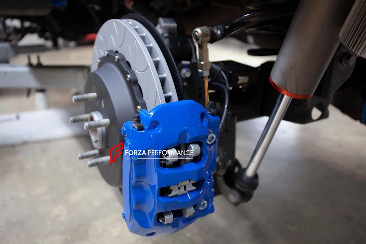 BIG BRAKE KIT for BIG BRAKE KIT for JEEP WRANGLER JL 2018+

Forza Performance Group offers various types of big brake kits, all types of aftermarket brake calipers, as well as genuine original brands of all types, such as AP Racing, Brembo, Akebono, AMG, M Performance, Audi, Porsche, Lamborghini, Toyota TRD, etc.

Current set includes:

2x Authentic Akebono 8N 6 Pot Front Brake Calipers
2x 4 pot Rear Brake Calipers
2x Front Brake Discs 410 mm

2x Rear Brake Discs 402 mm
2x Brake Caliper Adapters
2x Brake Pa