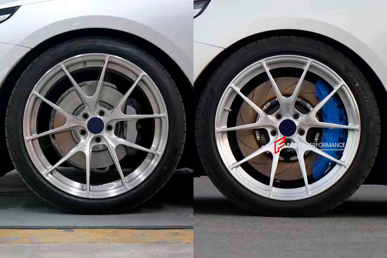 BIG BRAKE KIT for BMW 5 SERIES 530Li G60 2023+

Forza Performance Group offers various types of big brake kits, all types of aftermarket brake calipers, as well as genuine original brands of all types, such as AP Racing, Brembo, Akebono, AMG, M Performance, Audi, Porsche, Lamborghini, Toyota TRD, etc.

Current set includes:

2x 8 pot Front Brake Calipers
2x 4 pot Rear Brake Calipers with EPB

2x Front Brake Discs 400 mm

2x Rear Brake Discs 400 mm

4x Brake Caliper Adapters
4x Brake Pads


PLEASE INCLUDE YO
