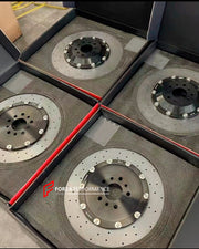 BIG BRAKE KIT for BMW PORSCHE TAYCAN 2020 - 2024

Forza Performance Group offers various types of big brake kits, all types of aftermarket brake calipers, as well as genuine original brands of all types, such as AP Racing, Brembo, Akebono, AMG, M Performance, Audi, Porsche, Lamborghini, Toyota TRD, etc.

Material: Carbon Ceramic

Current set includes:

2x Authentic Brembo GTR Front Brake Calipers
2x Authentic Brembo GTR Rear Brake Calipers
2x Front Brake Discs 400 mm

2x Rear Brake Discs 380 mm
4x Brake Cal
