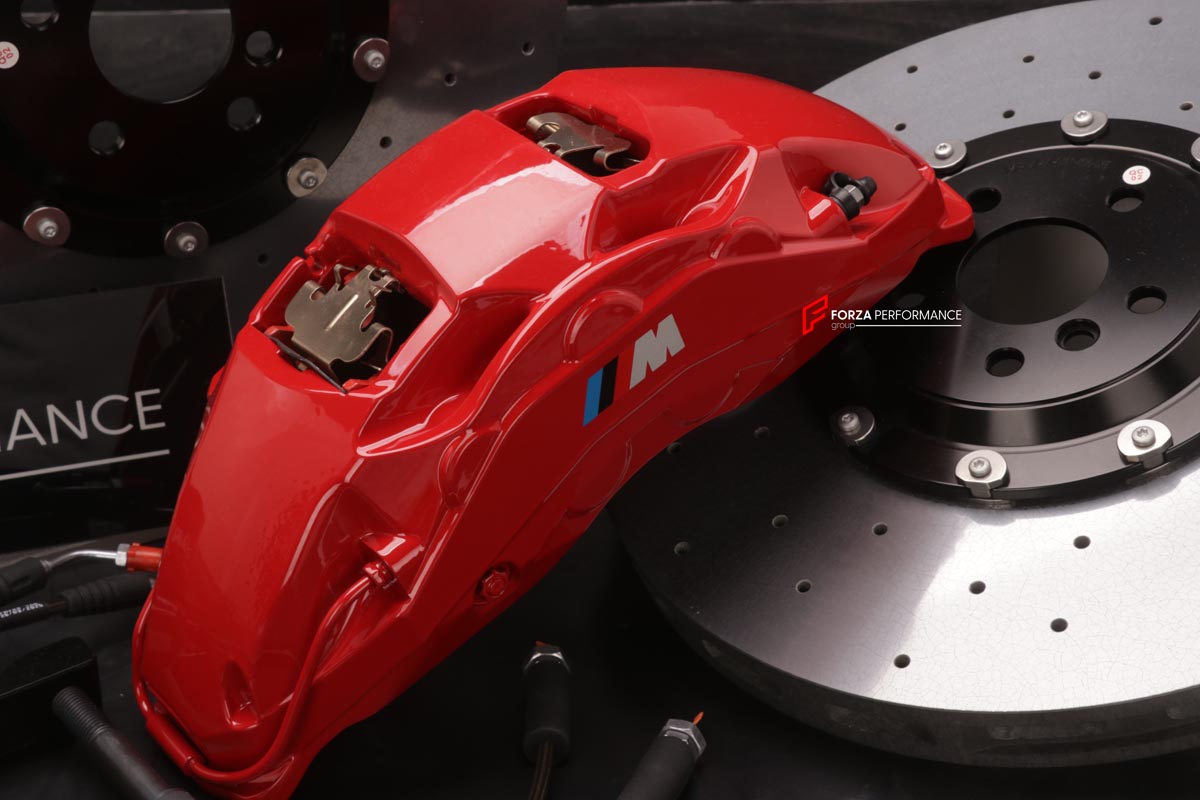 BIG BRAKE KIT for BMW X6 G06 M60i 2024

Forza Performance Group offers various types of big brake kits, all types of aftermarket brake calipers, as well as genuine original brands of all types, such as AP Racing, Brembo, Akebono, AMG, M Performance, Audi, Porsche, Lamborghini, Toyota TRD, etc.

Material: Carbon Ceramic

Current set includes:

2x Authentic Akebono 10 pot Front Brake Calipers
2x Authentic Akebono 4 pot Rear Brake Calipers
2x Front Brake Discs 440 mm

2x Rear Brake Discs 410 mm
4x Brake Calipe
