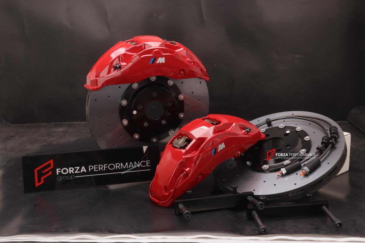 BIG BRAKE KIT for BMW X6 G06 M60i 2024

Forza Performance Group offers various types of big brake kits, all types of aftermarket brake calipers, as well as genuine original brands of all types, such as AP Racing, Brembo, Akebono, AMG, M Performance, Audi, Porsche, Lamborghini, Toyota TRD, etc.

Material: Carbon Ceramic

Current set includes:

2x Authentic Akebono 10 pot Front Brake Calipers
2x Authentic Akebono 4 pot Rear Brake Calipers
2x Front Brake Discs 440 mm

2x Rear Brake Discs 410 mm
4x Brake Calipe