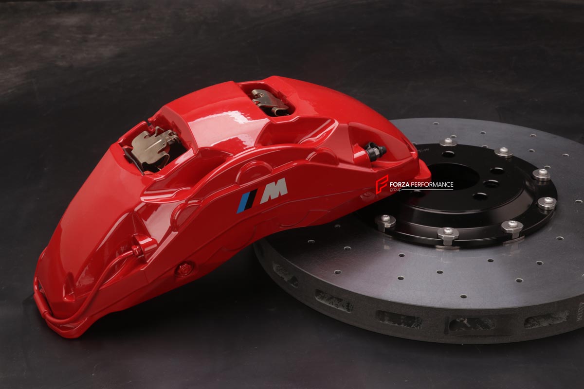 BIG BRAKE KIT for BMW X6 G06 M60i 2024

Forza Performance Group offers various types of big brake kits, all types of aftermarket brake calipers, as well as genuine original brands of all types, such as AP Racing, Brembo, Akebono, AMG, M Performance, Audi, Porsche, Lamborghini, Toyota TRD, etc.

Material: Carbon Ceramic

Current set includes:

2x Authentic Akebono 10 pot Front Brake Calipers
2x Authentic Akebono 4 pot Rear Brake Calipers
2x Front Brake Discs 440 mm

2x Rear Brake Discs 410 mm
4x Brake Calipe