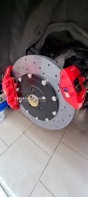 BIG BRAKE KIT for BMW X6 G06 M60i 2024

Forza Performance Group offers various types of big brake kits, all types of aftermarket brake calipers, as well as genuine original brands of all types, such as AP Racing, Brembo, Akebono, AMG, M Performance, Audi, Porsche, Lamborghini, Toyota TRD, etc.

Material: Carbon Ceramic

Current set includes:

2x Authentic Akebono 10 pot Front Brake Calipers
2x Authentic Akebono 4 pot Rear Brake Calipers
2x Front Brake Discs 440 mm

2x Rear Brake Discs 410 mm
4x Brake Calipe