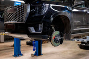 BIG BRAKE KIT for GMC YUKON DENALI 2021 - 2024

Forza Performance Group offers various types of big brake kits, all types of aftermarket brake calipers, as well as genuine original brands of all types, such as AP Racing, Brembo, Akebono, AMG, M Performance, Audi, Porsche, Lamborghini, Toyota TRD, etc.

Current set includes:

2x 6 Pot Front Brake Calipers

2x 4 pot Rear Brake Calipers
2x Electronic Parking Brakes
2x Front Brake Discs 430 mm
2x Rear Brake Discs 410 mm
2x Brake Caliper Adapters
2x Brake Pads

