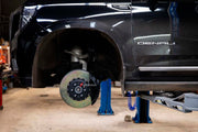 BIG BRAKE KIT for GMC YUKON DENALI 2021 - 2024

Forza Performance Group offers various types of big brake kits, all types of aftermarket brake calipers, as well as genuine original brands of all types, such as AP Racing, Brembo, Akebono, AMG, M Performance, Audi, Porsche, Lamborghini, Toyota TRD, etc.

Current set includes:

2x 6 Pot Front Brake Calipers

2x 4 pot Rear Brake Calipers
2x Electronic Parking Brakes
2x Front Brake Discs 430 mm
2x Rear Brake Discs 410 mm
2x Brake Caliper Adapters
2x Brake Pads

