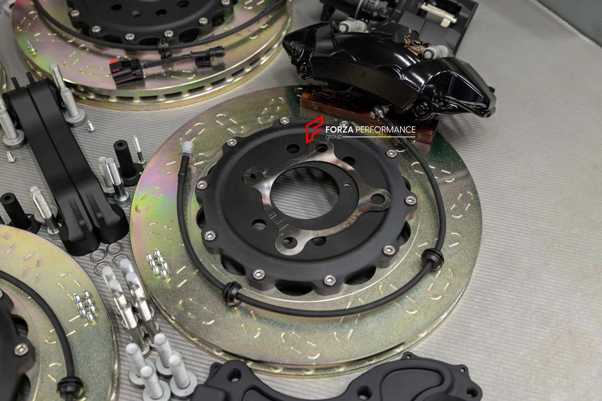 BIG BRAKE KIT for GMC YUKON DENALI 2021 - 2024

Forza Performance Group offers various types of big brake kits, all types of aftermarket brake calipers, as well as genuine original brands of all types, such as AP Racing, Brembo, Akebono, AMG, M Performance, Audi, Porsche, Lamborghini, Toyota TRD, etc.

Current set includes:

2x 6 Pot Front Brake Calipers

2x 4 pot Rear Brake Calipers
2x Electronic Parking Brakes
2x Front Brake Discs 430 mm
2x Rear Brake Discs 410 mm
2x Brake Caliper Adapters
2x Brake Pads

