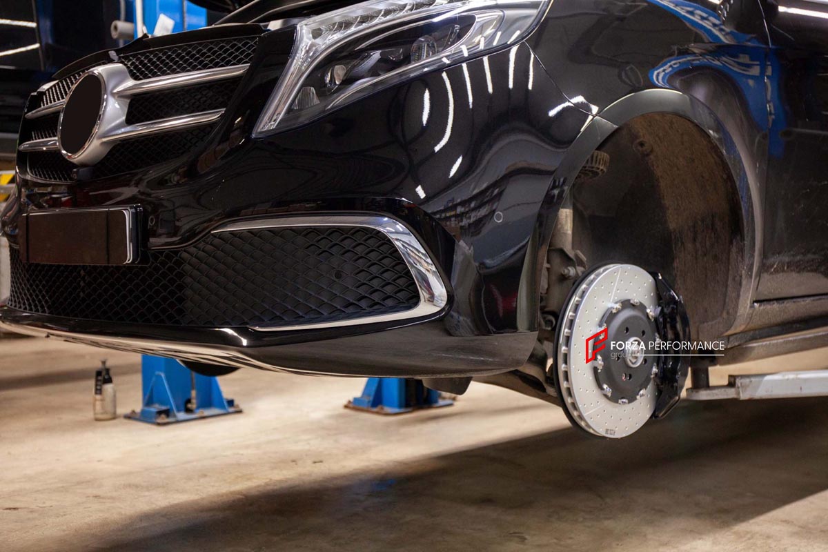 BIG BRAKE KIT for MERCEDES BENZ V-CLASS VITO W447 2015+

Forza Performance Group offers various types of big brake kits, all types of aftermarket brake calipers, as well as genuine original brands of all types, such as AP Racing, Brembo, Akebono, AMG, M Performance, Audi, Porsche, Lamborghini, Toyota TRD, etc.

Current set includes:

2x 6 Pot Front Brake Calipers

2x 4 pot Rear Brake Calipers
2x Electronic Parking Brakes
2x Front Brake Discs 390 mm
2x Rear Brake Discs 380 mm
2x Brake Caliper Adapters
2x Bra