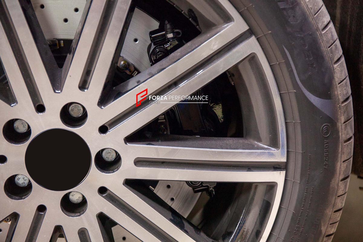 BIG BRAKE KIT for MERCEDES BENZ V-CLASS VITO W447 2015+

Forza Performance Group offers various types of big brake kits, all types of aftermarket brake calipers, as well as genuine original brands of all types, such as AP Racing, Brembo, Akebono, AMG, M Performance, Audi, Porsche, Lamborghini, Toyota TRD, etc.

Current set includes:

2x 6 Pot Front Brake Calipers

2x 4 pot Rear Brake Calipers
2x Electronic Parking Brakes
2x Front Brake Discs 390 mm
2x Rear Brake Discs 380 mm
2x Brake Caliper Adapters
2x Bra